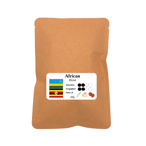 African blend hele bønner 60g