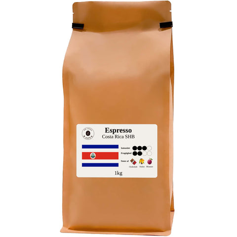 Espresso Costa Rica SHB formalet stempel 1kg