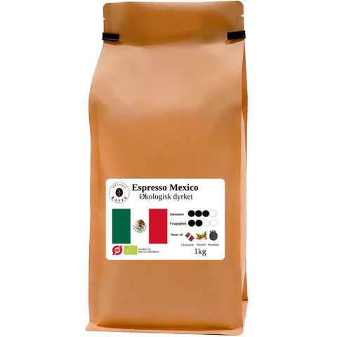 Espresso Mexico Øko formalet filter 4kg