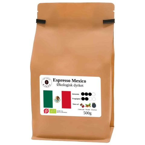 Espresso Mexico Øko formalet filter 500g
