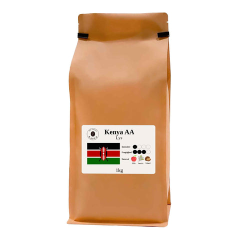 Kenya AA lys formalet stempel 4kg