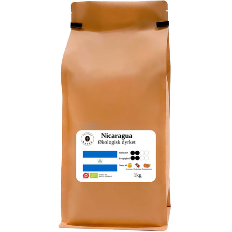 Nicaragua Øko hele bønner 1kg