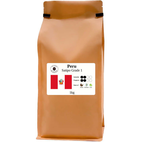 Peru Grade 1 hele bønner 1kg