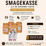 Blandet Smagspakke – Formalet Filter, 2,5 kg