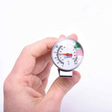 Termometer i rustfri stål til mælkeskumning