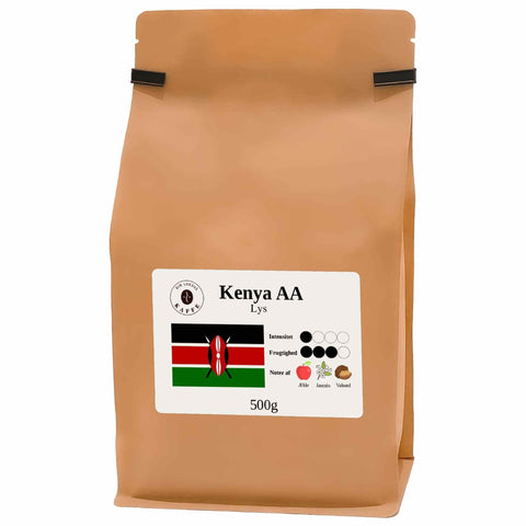 Kenya AA lys formalet stempel 500g